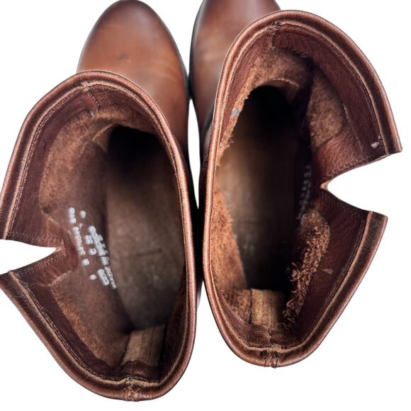 Frye Veronica Bootie Leather Motorcycle Boot Women's Size 8B Buckle - Picture 8 of 9